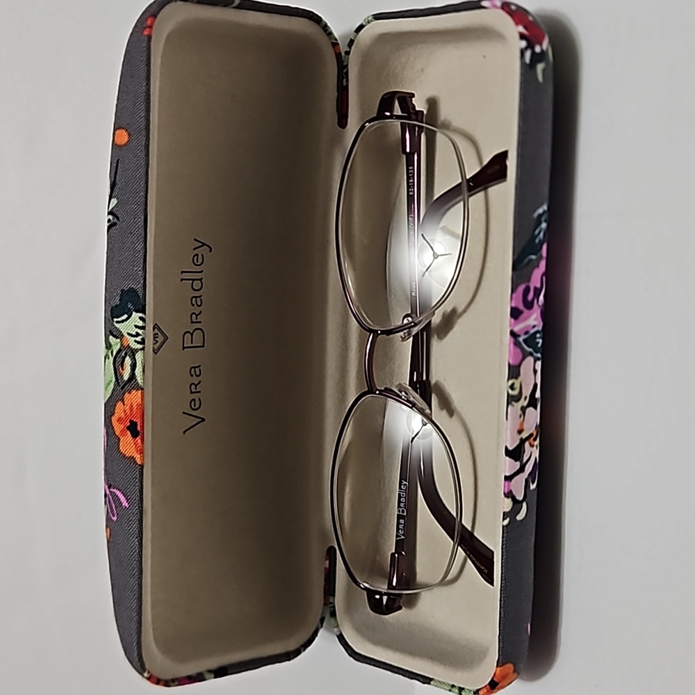 Vera Bradley Rose Vines Floral Frames Only With Matching Case 52 18 135 #E-19